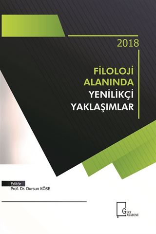 Filoloji Alanında Yenilikçi Yaklaşımlar