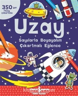 Uzay / Sayılarla Boyayalım Çıkartmalı Eğlence