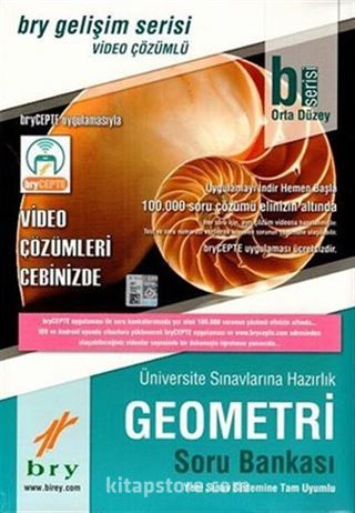 B Serisi Orta Düzey Geometri Video Çözümlü Soru Bankası Gelişim Serisi