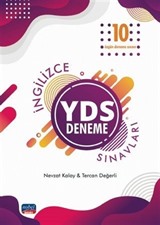 YDS Deneme İngilizce 10 Özgün Deneme Sınavı