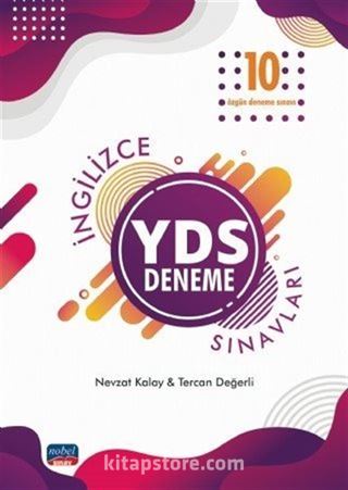 YDS Deneme İngilizce 10 Özgün Deneme Sınavı