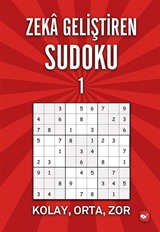 Zeka Geliştiren Sudoku Kolay-Orta-Zor 1