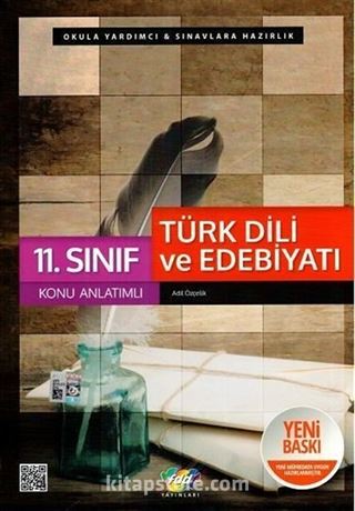 11. Sınıf Türk Dili ve Edebiyatı Konu Anlatımlı