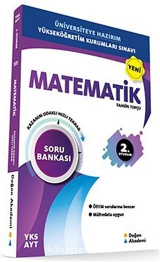 YKS AYT Matematik Soru Bankası Kazanım Odaklı Hızlı Tekrar