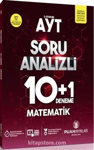 AYT Matematik Soru Analizli 10 Artı 1 Deneme