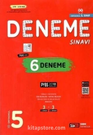 5. Sınıf 6'lı Deneme Sınavı