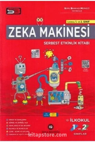 1. ve 2. Sınıf Zeka Makinesi Serbest Etkinlik Kitabı