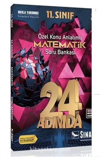 11. Sınıf Matematik 24 Adımda Özel Konu Anlatımlı Soru Bankası