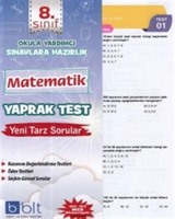 8. Sınıf Matematik Yaprak Test