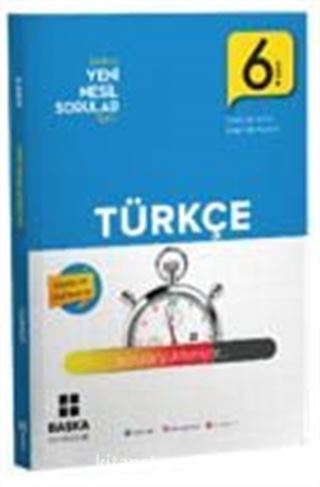 6. Sınıf Türkçe Yeni Nesil Soru Bankası