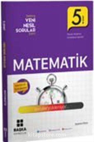 5. Sınıf Matematik Yeni Nesil Soru Bankası