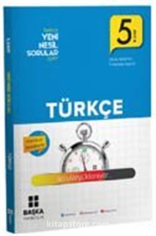 5. Sınıf Türkçe Yeni Nesil Soru Bankası