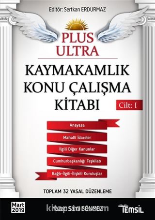 Plus Ultra Kaymakamlık Konu Çalışma Kitabı Cilt: I