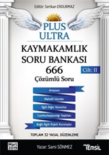 Plus Ultra Kaymakamlık Soru Bankası Cilt: II