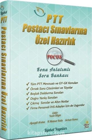 2019 PTT Postacı Sınavlarına Özel Hazırlık Konu Anlatımlı Soru Bankası