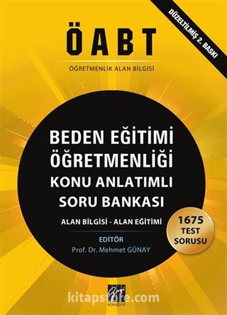 ÖABT Beden Eğitimi Öğretmenliği Konu Anlatımlı Soru Bankası