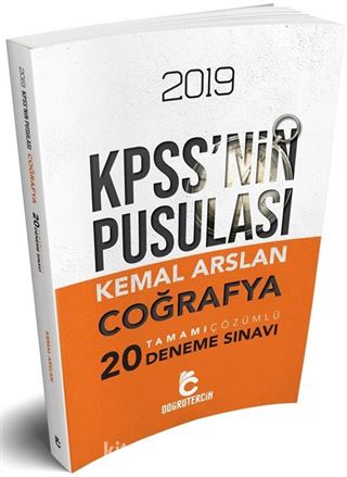 2019 KPSS'nin Pusulası Coğrafya Tamamı Çözümlü 20 Deneme