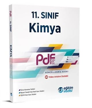 11. Sınıf Kimya PDF Planlı Ders Föyü