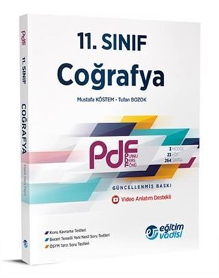 11. Sınıf Coğrafya PDF Planlı Ders Föyü