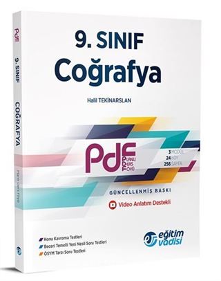 9. Sınıf Coğrafya PDF Planlı Ders Föyü