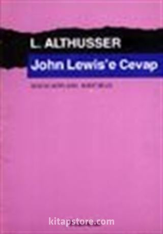 John Lewis'e Cevap