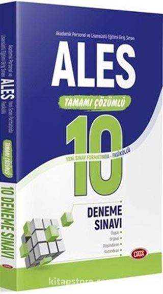 ALES Tamamı Çözümlü 10 Deneme Sınavı