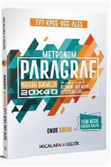 TYT KPSS DGS ALES Paragraf Metronom 20x40 Paragraf Denemeleri