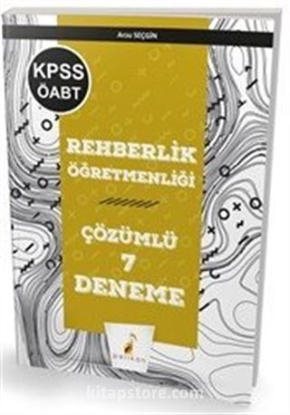 KPSS ÖABT Rehber Öğretmenliği 7 Çözümlü Deneme