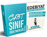 2019 ÖABT Sınıf Öğretmenliği Edebiyat Video Ders Notları