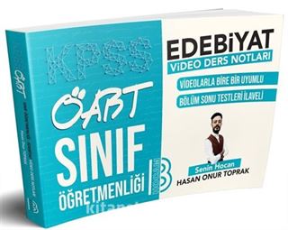 2019 ÖABT Sınıf Öğretmenliği Edebiyat Video Ders Notları