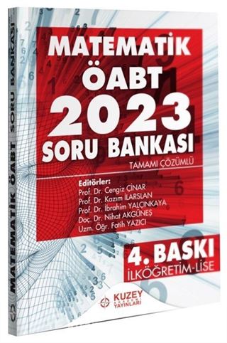 2019 ÖABT İlköğretim-Lise Matematik 2023 Soru Bankası