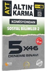 AYT Sosyal Bilimler 2 5x46 Deneme Sınavı