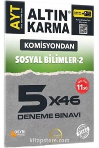 AYT Sosyal Bilimler 2 5x46 Deneme Sınavı