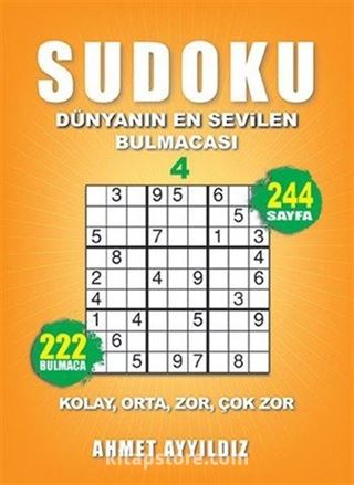 Sudoku Kolay Orta Zor Çok Zor 4