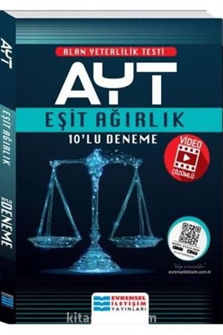 AYT Eşit Ağırlık Video Çözümlü 10'lu Deneme