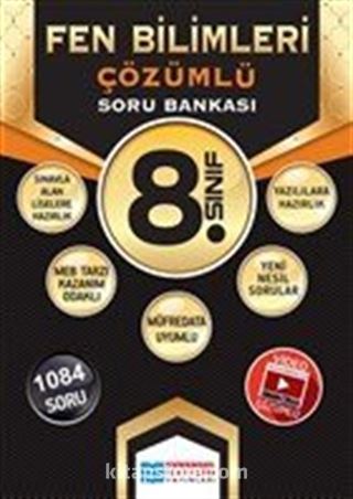 8. Sınıf Fen Bilimleri Çözümlü Soru Bankası