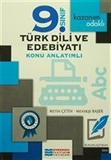 9. Sınıf Türk Dili ve Edebiyatı Konu Anlatımlı