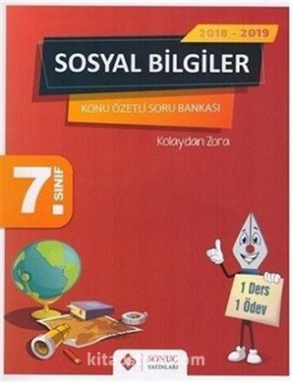 7. Sınıf Sosyal Bilgiler Konu Özetli Soru Bankası Seti