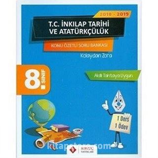 8. Sınıf T.C. İnkılap Tarihi ve Atatürkçülük Konu Özetli Soru Bankası Seti