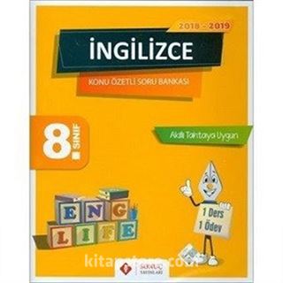 8. Sınıf İngilizce Konu Özetli Soru Bankası Seti