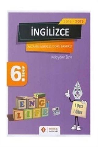 6. Sınıf İngilizce Kazanım Merkezli Soru Bankası Seti