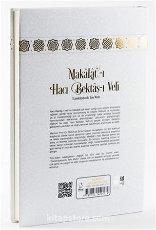 Makalat-ı Hacı Bektaş-ı Veli Transkripsiyonlu Tam Metin (Akademisyen Düzeyi)