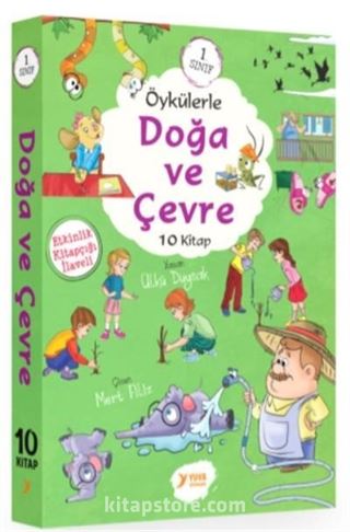 1. Sınıf Doğa ve Çevre Serisi (10 Kitaplık Set)