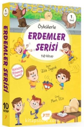 1. Sınıf Erdemler Serisi (10 Kitaplık Set)