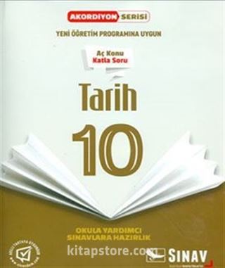 10. Sınıf Tarih Akordiyon Kitap