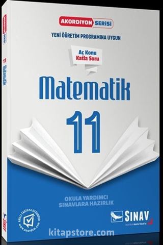 11. Sınıf Matematik Akordiyon Kitap