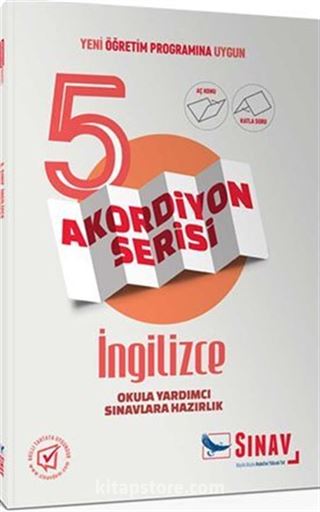 5. Sınıf İngilizce Akordiyon Kitap