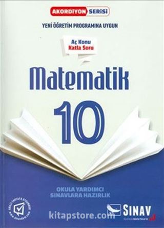 10. Sınıf Matematik Akordiyon Kitap