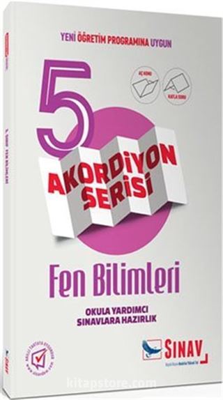 5. Sınıf Fen Bilimleri Akordiyon Kitap Aç Konu Katla Soru