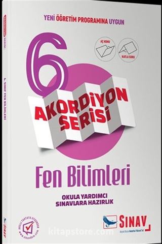 6. Sınıf Fen Bilimleri Akordiyon Kitap